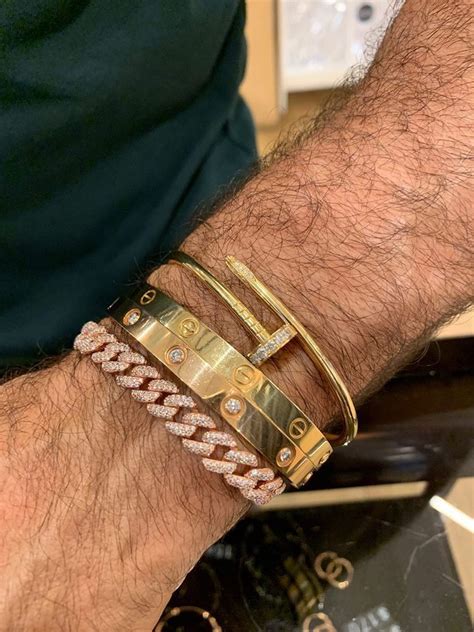 cartier men's bracelet for sale.